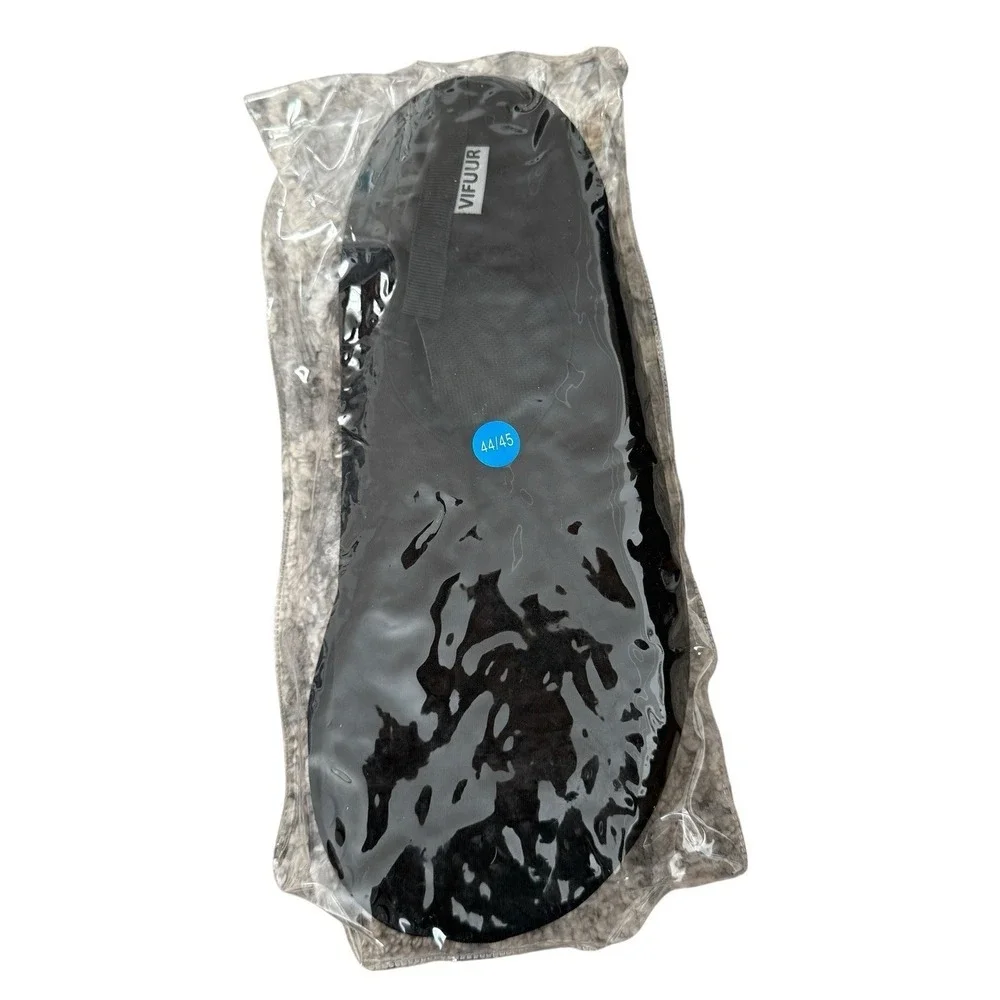 VIFUUR Water Shoes Barefoot Quick-Dry Aqua Yoga Socks Slip-on for Men 44/45
